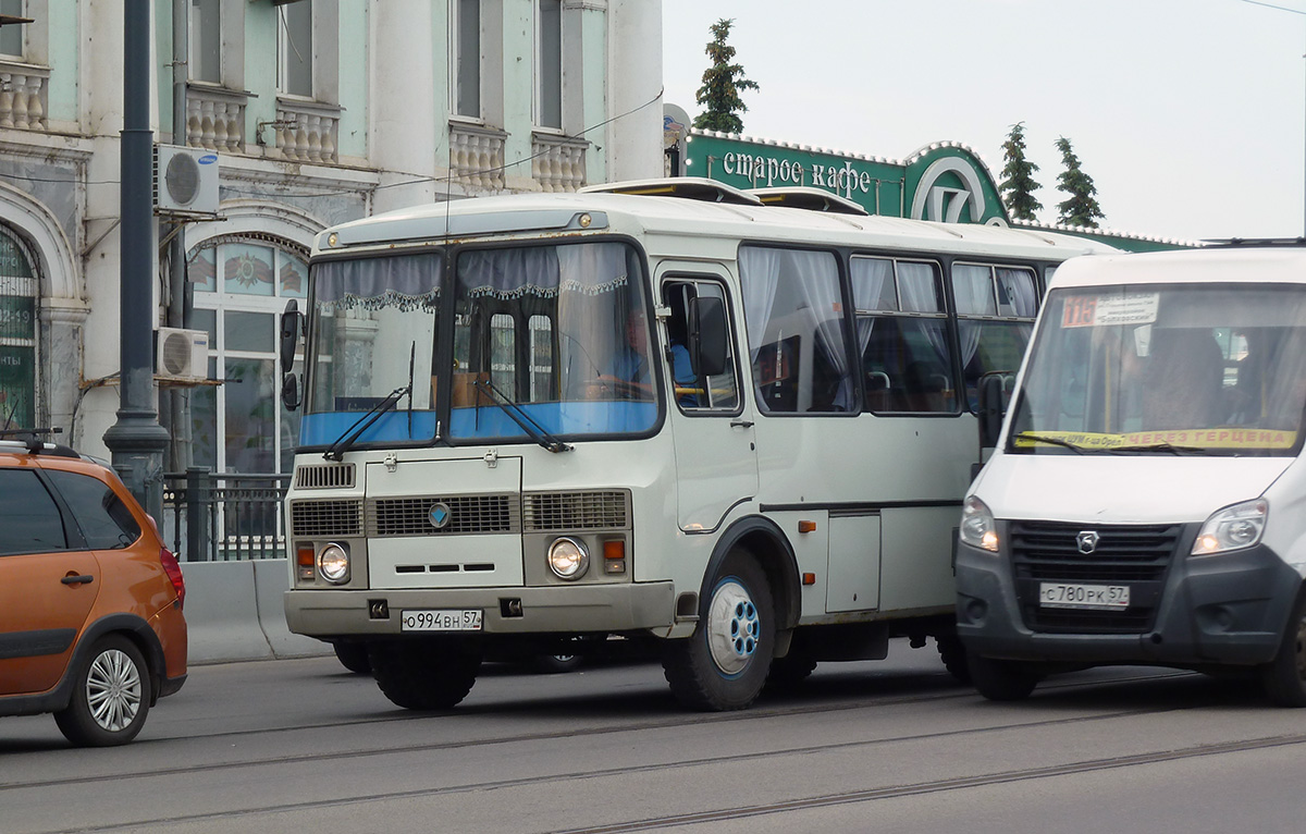 С 780 РК 57, О 994 ВН 57 С 780 РК 57, О 994 ВН 57
