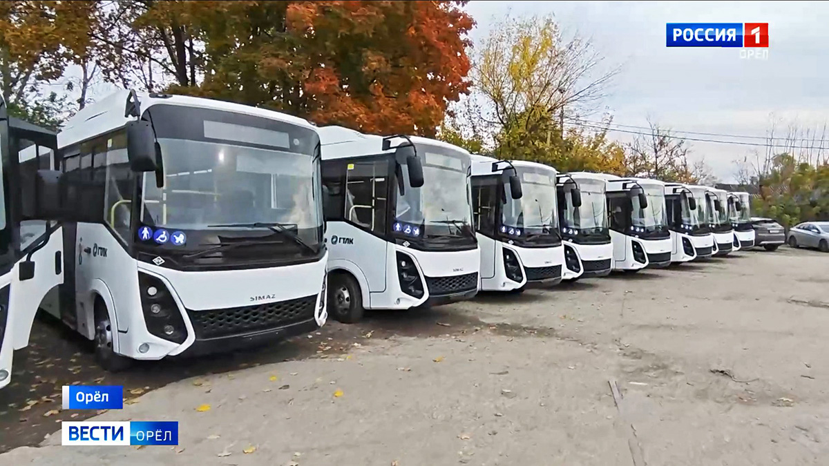 Новые автобусы без номеров Новые автобусы без номеров