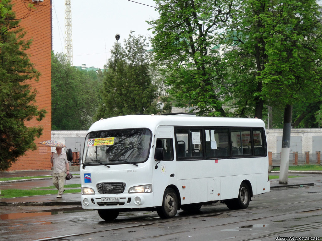 А 067 ОН 57 А 067 ОН 57
