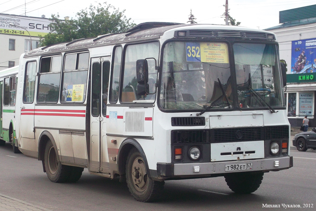Т 982 ЕТ 57 Т 982 ЕТ 57