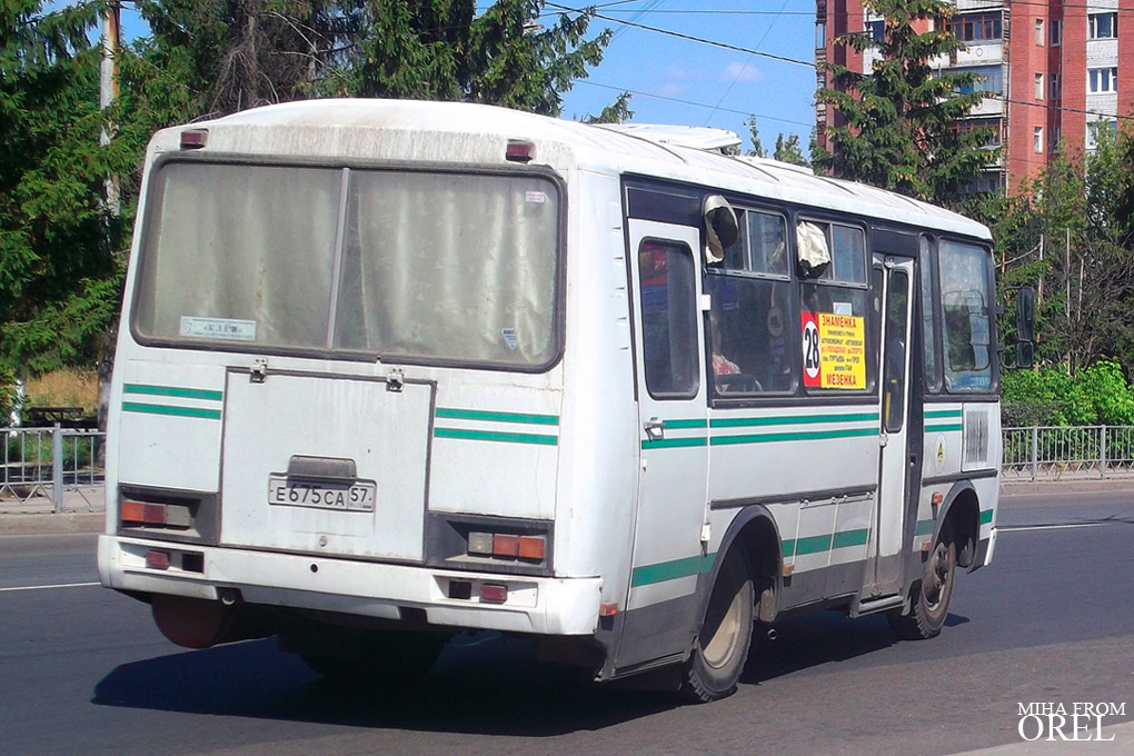 Е 675 СА 57 Е 675 СА 57
