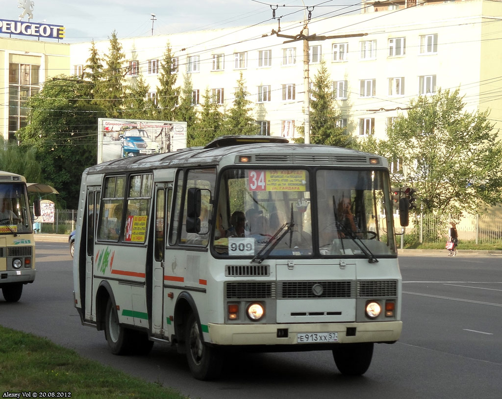 Е 913 ХХ 57 Е 913 ХХ 57