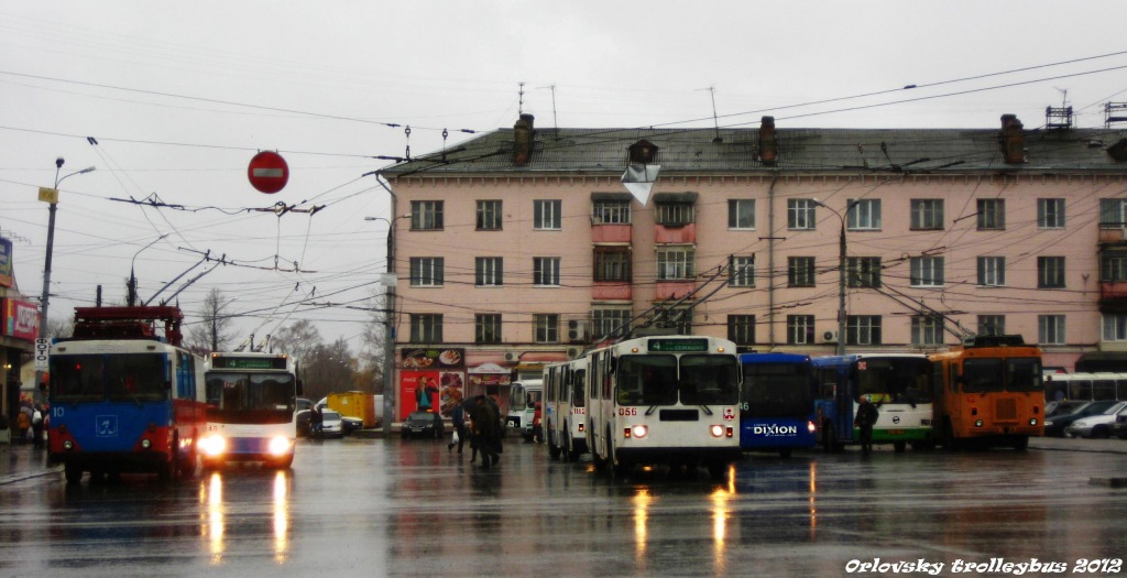 056, Остановки: конечные станции и кольца (Орёл) 056, Остановки: конечные станции и кольца (Орёл)