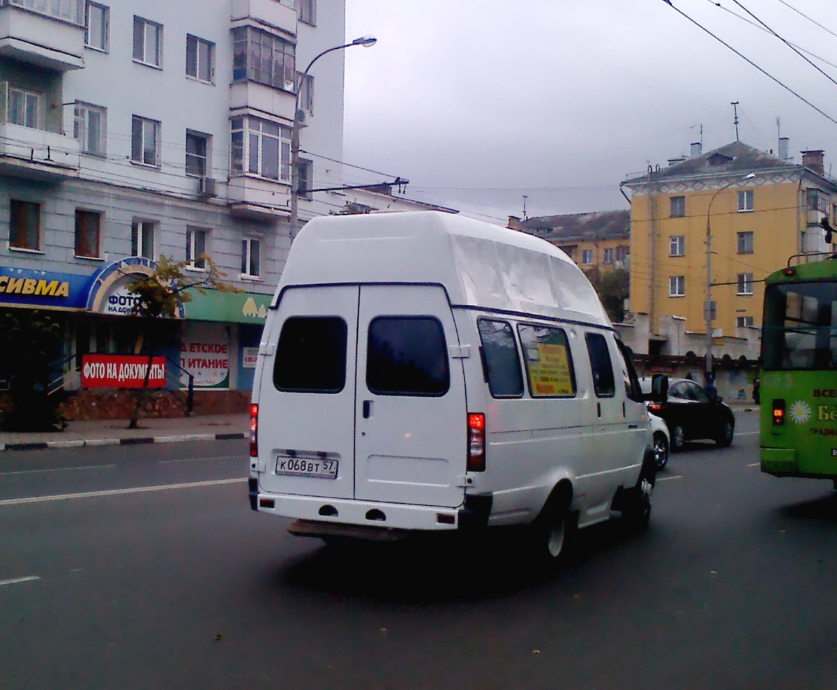К 068 ВТ 57 К 068 ВТ 57