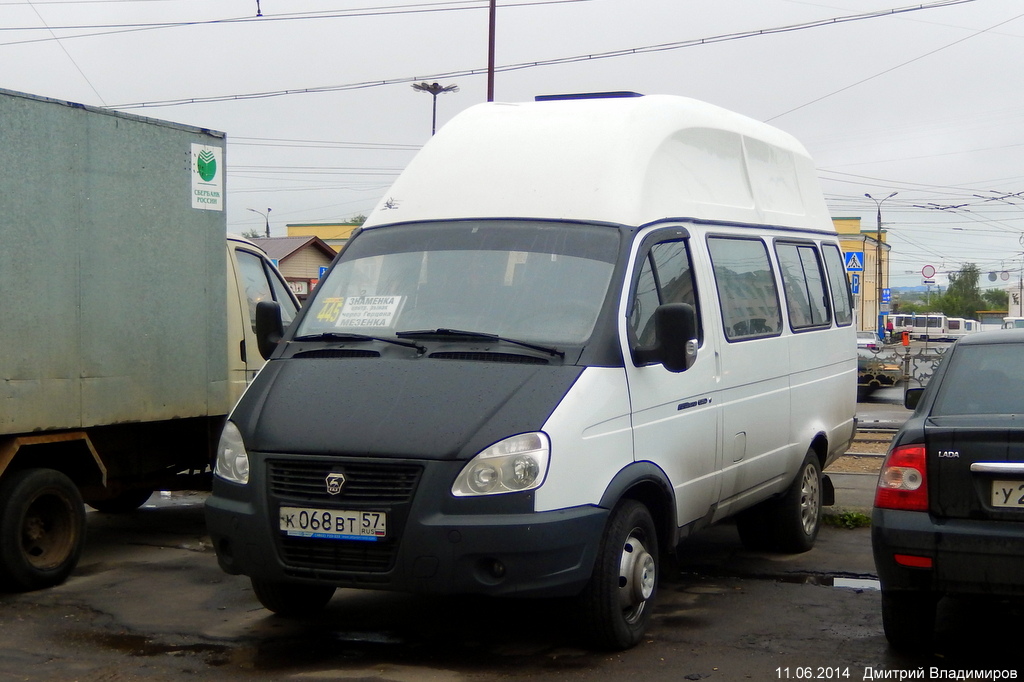 К 068 ВТ 57 К 068 ВТ 57