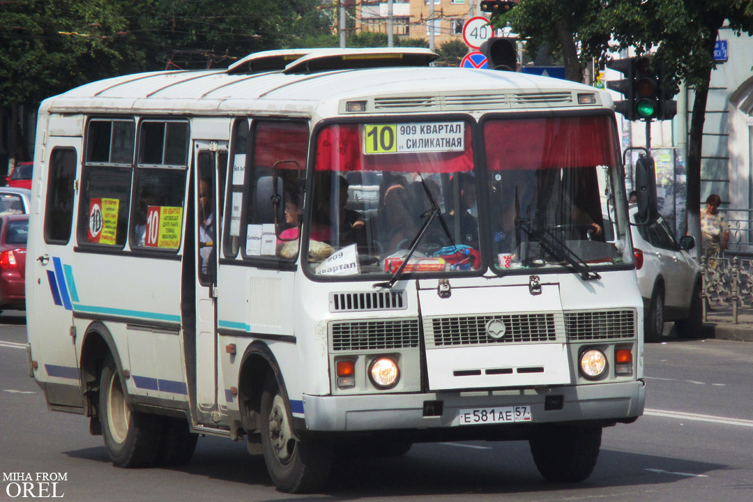  581  57