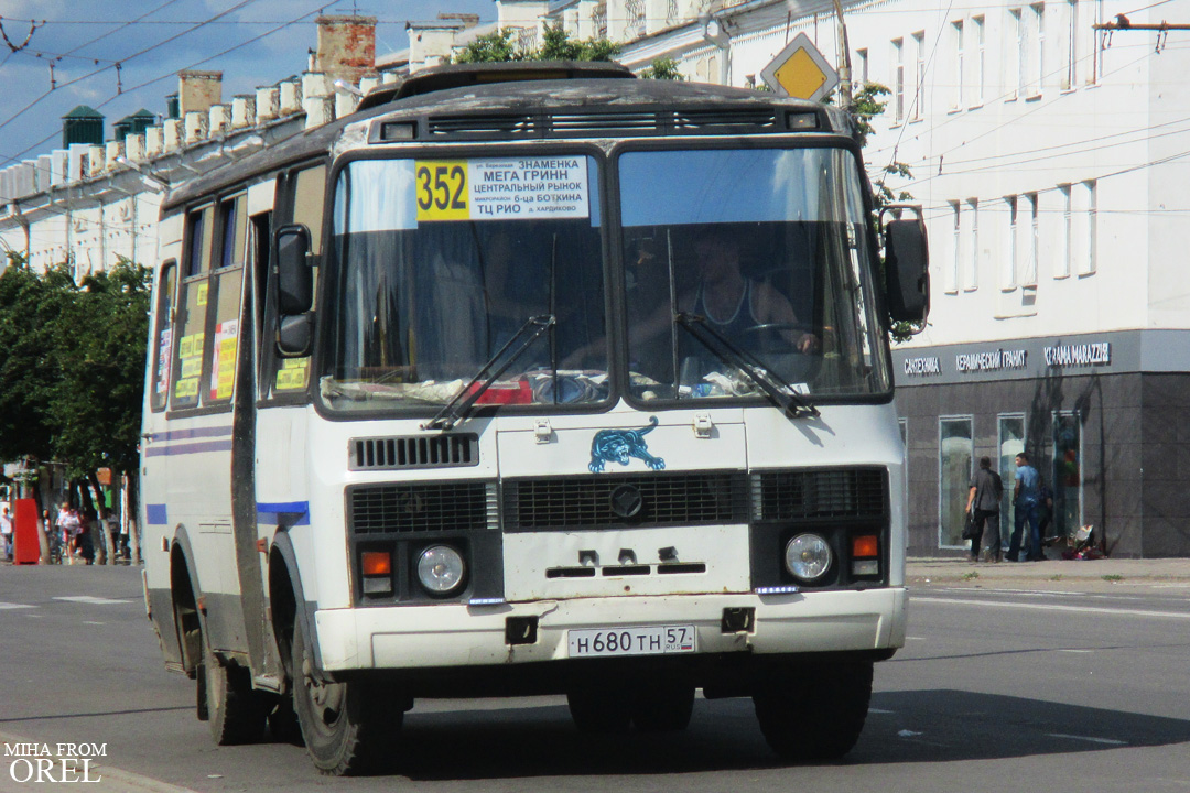 Н 680 ТН 57 Н 680 ТН 57