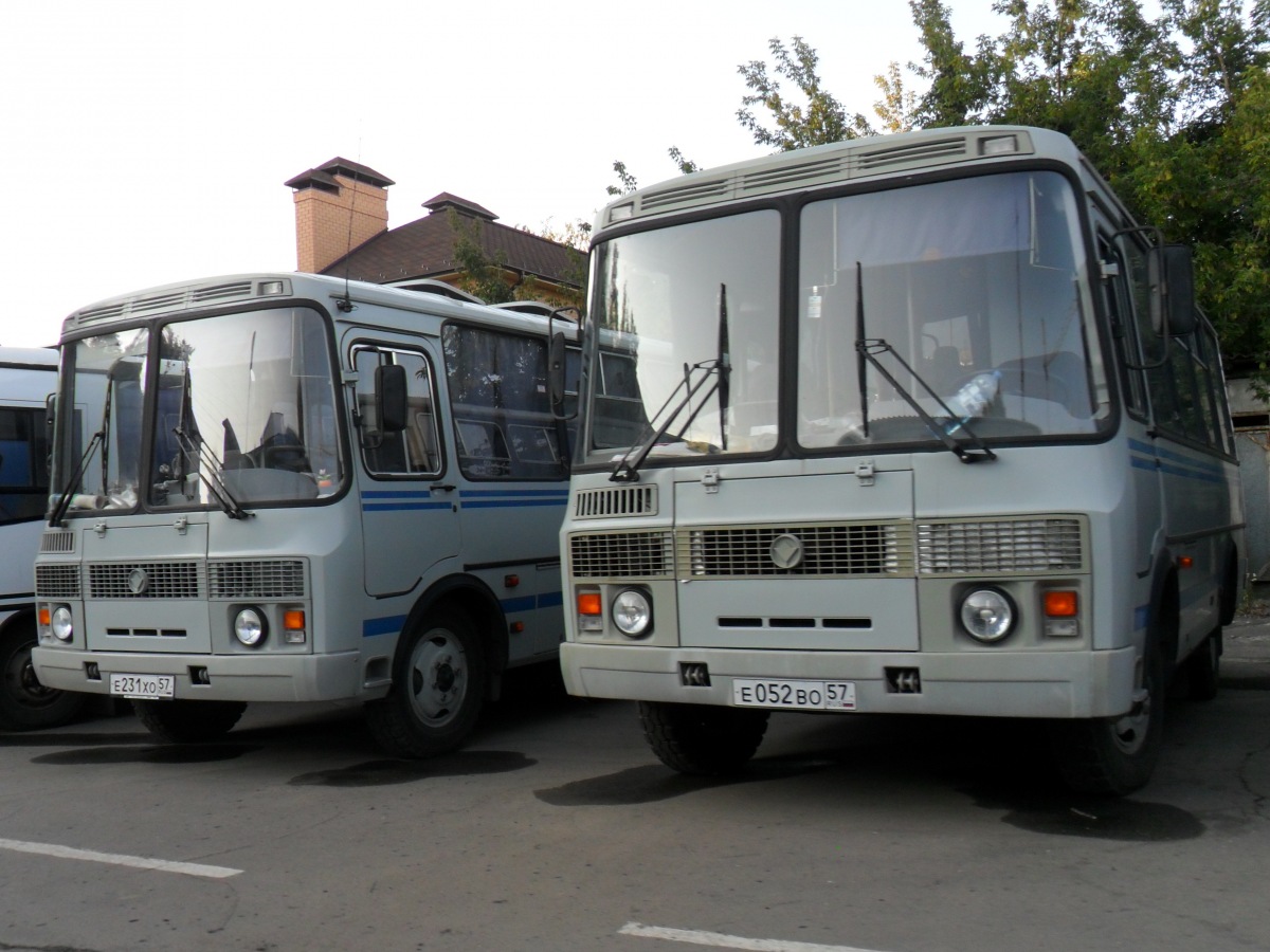 Е 231 ХО 57, Е 052 ВО 57 Е 231 ХО 57, Е 052 ВО 57