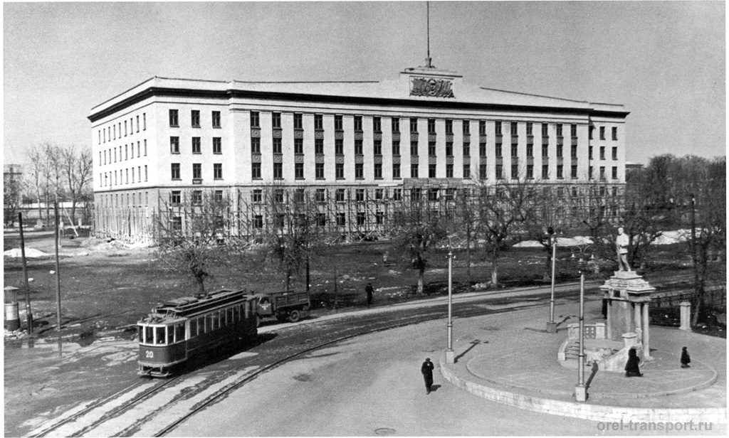 Исторические фотографии (Орёл): трамвай Исторические фотографии (Орёл): трамвай