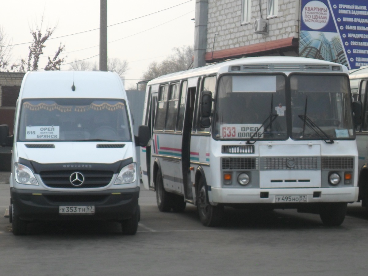 Х 353 ТН 57, У 495 НО 57 Х 353 ТН 57, У 495 НО 57