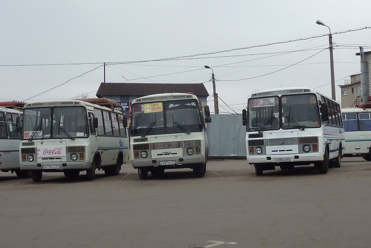 К 497 ВТ 57, М 178 КА 57, У 495 НО 57 К 497 ВТ 57, М 178 КА 57, У 495 НО 57