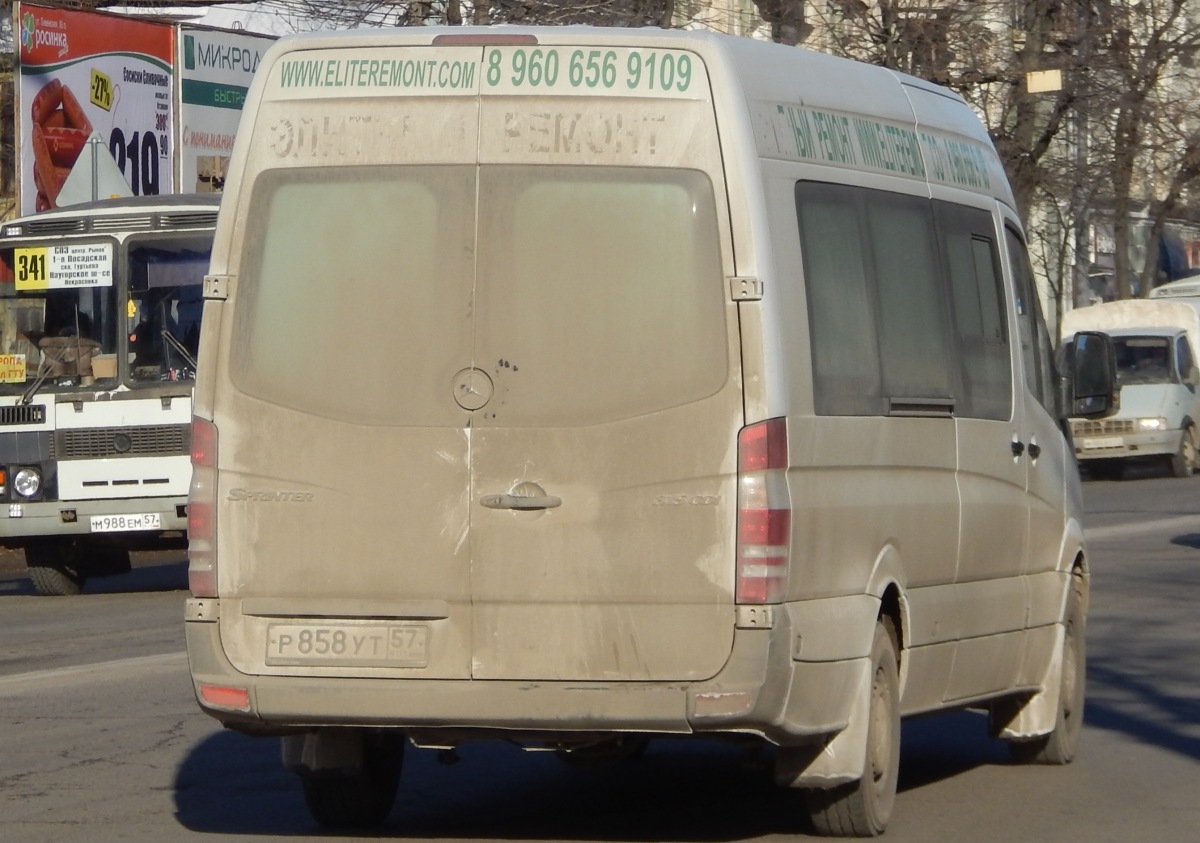 Р 858 УТ 57 Р 858 УТ 57