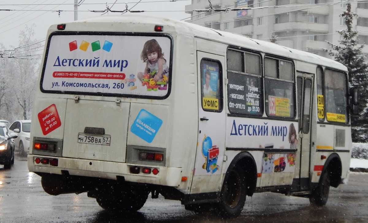 Н 758 ВА 57 Н 758 ВА 57