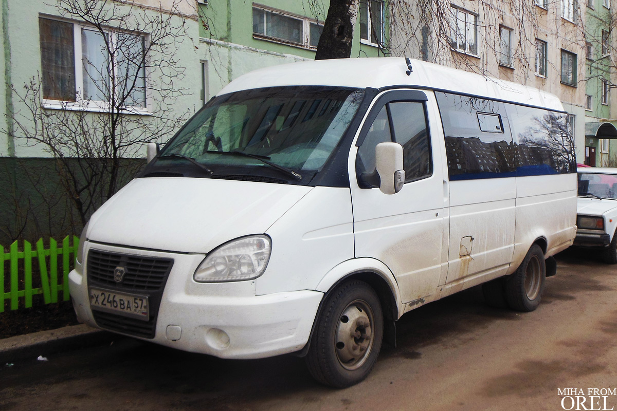 Х 246 ВА 57 Х 246 ВА 57