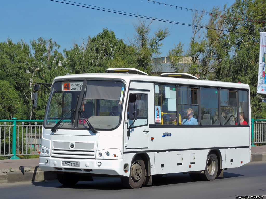Е 937 ВМ 57 Е 937 ВМ 57