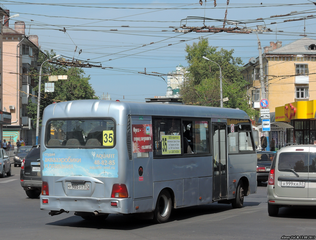 Р 985 УТ 57 Р 985 УТ 57