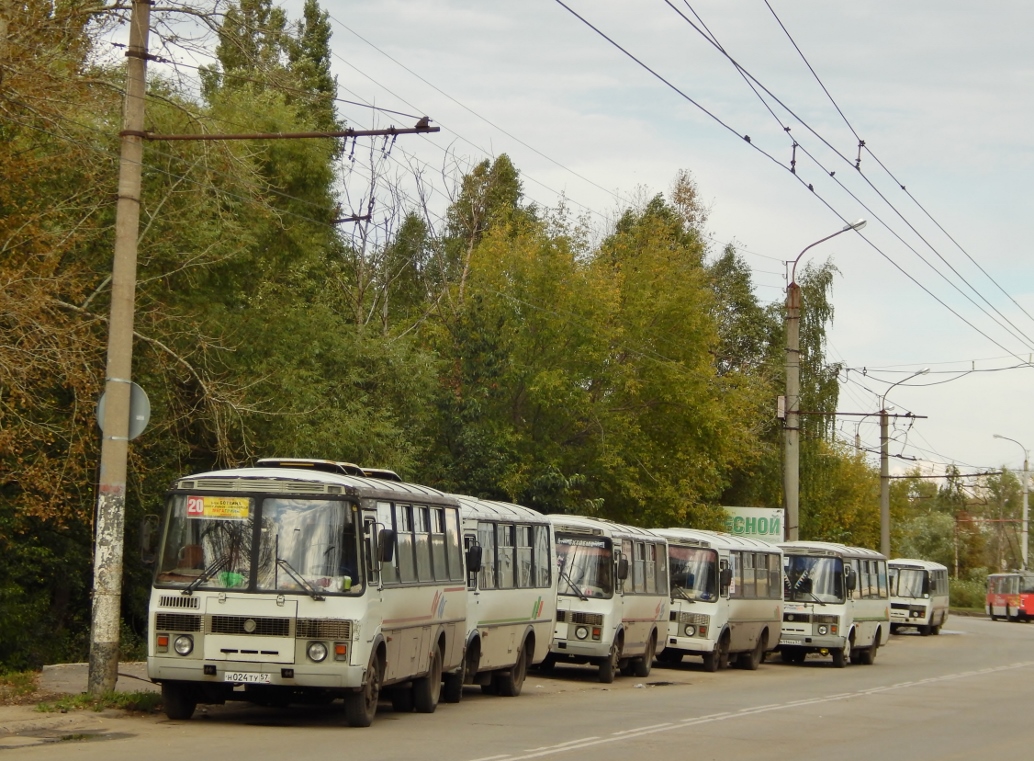 Н 024 ТУ 57, Остановки: конечные станции и кольца (Орёл) Н 024 ТУ 57, Остановки: конечные станции и кольца (Орёл)