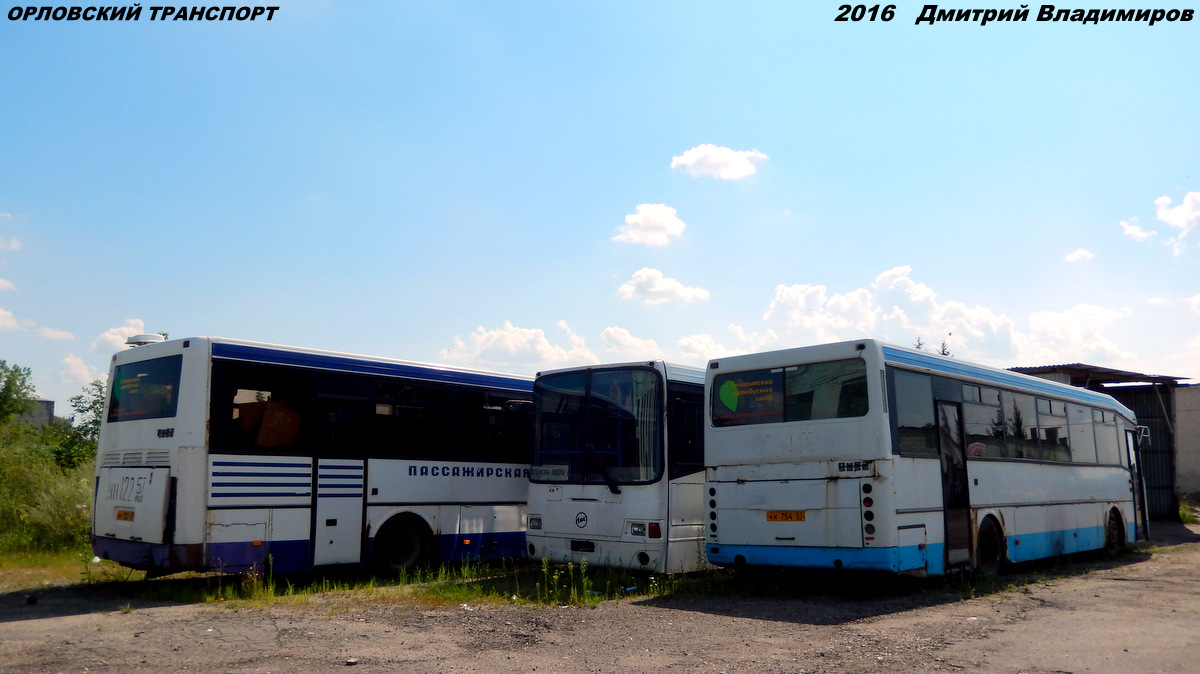 НН 122 57, О 222 ОТ 57, КК 754 57, Автотранспортное предприятие (Кромы) НН 122 57, О 222 ОТ 57, КК 754 57, Автотранспортное предприятие (Кромы)