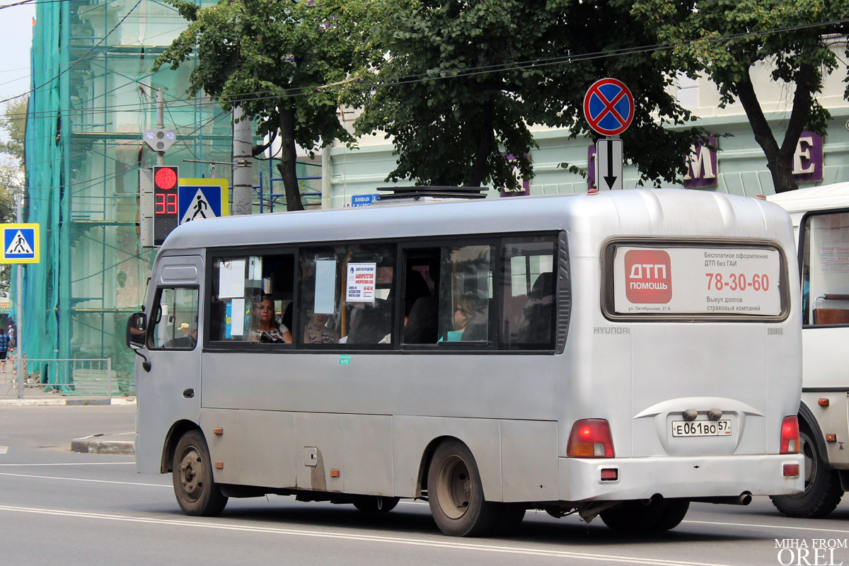 Е 061 ВО 57 Е 061 ВО 57