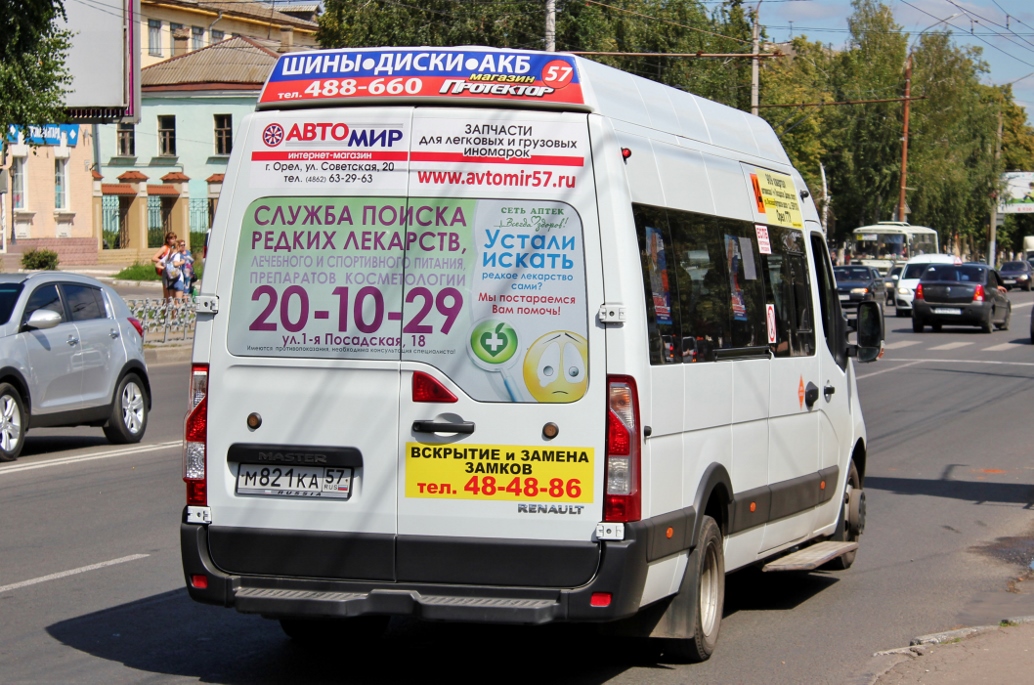 М 821 КА 57 М 821 КА 57