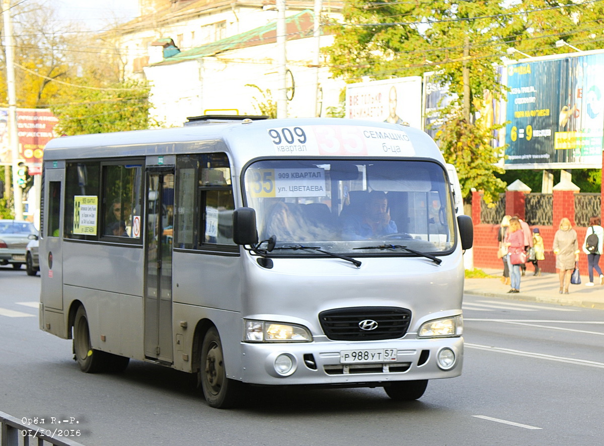 Р 988 УТ 57 Р 988 УТ 57