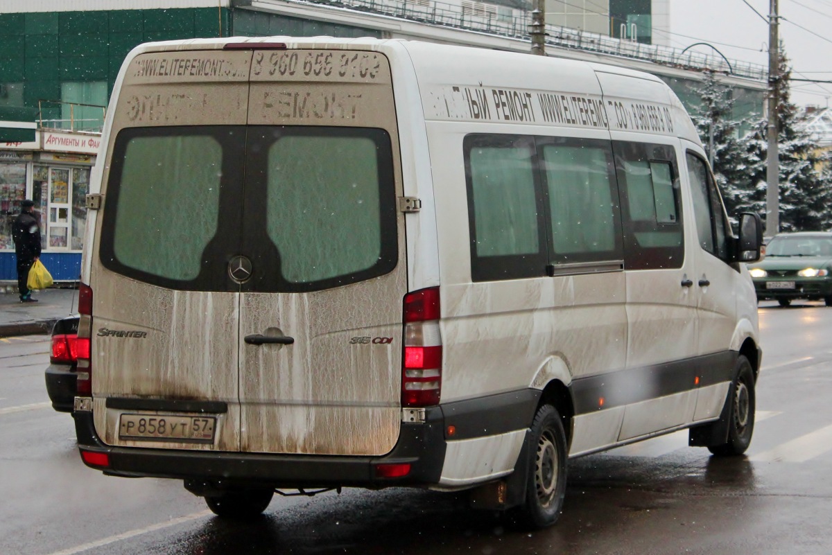 Р 858 УТ 57 Р 858 УТ 57