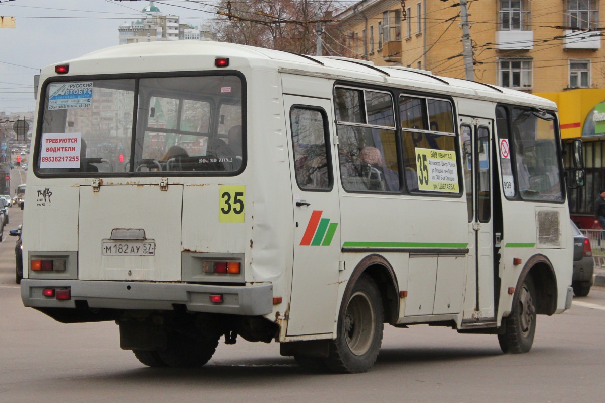 М 182 АУ 57 М 182 АУ 57