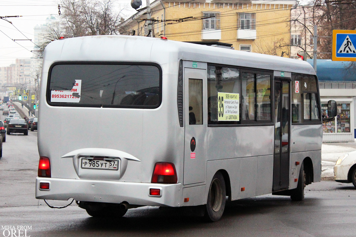 Р 985 УТ 57 Р 985 УТ 57