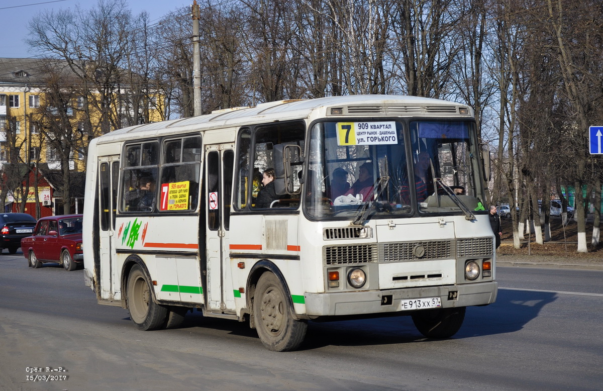 Е 913 ХХ 57 Е 913 ХХ 57