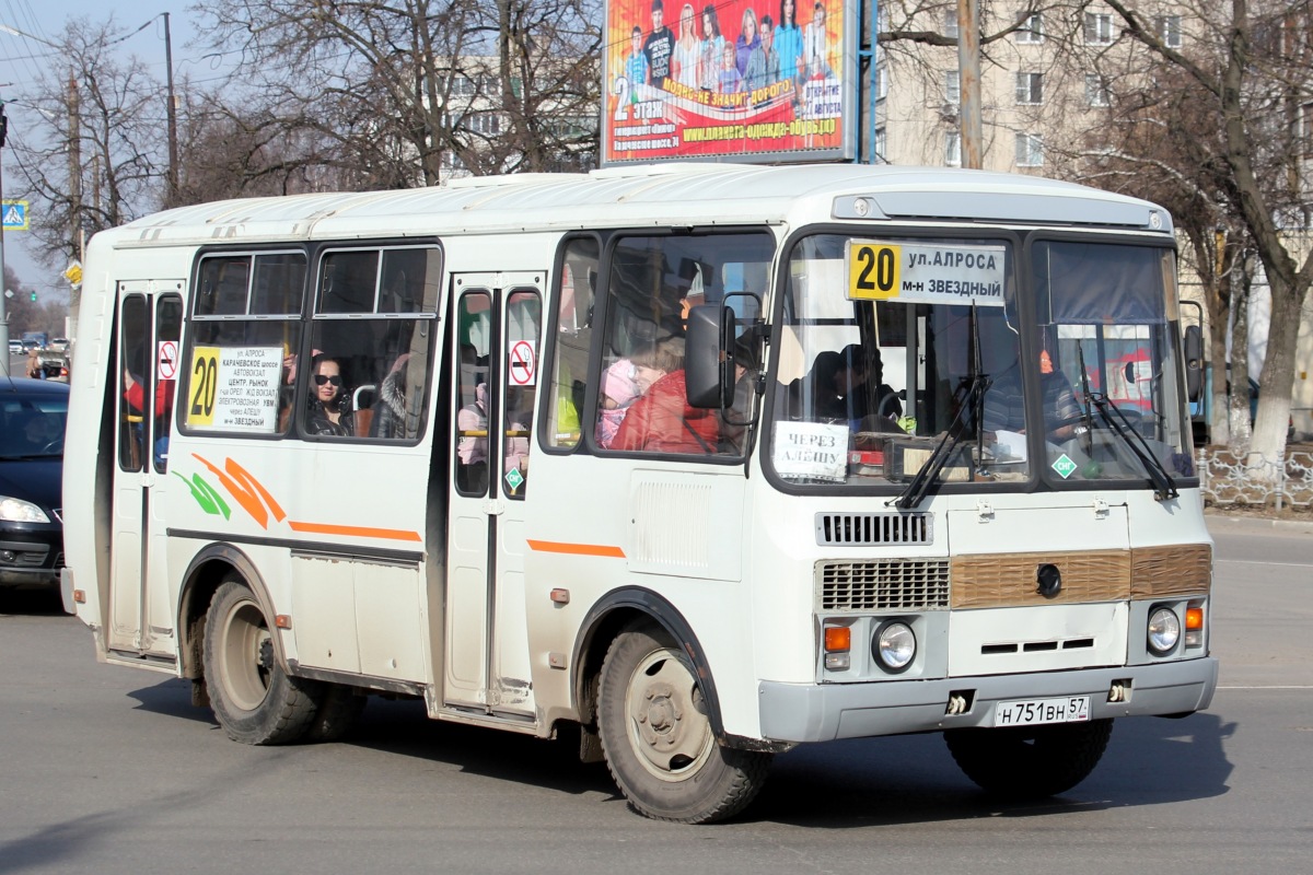 Н 751 ВН 57 Н 751 ВН 57