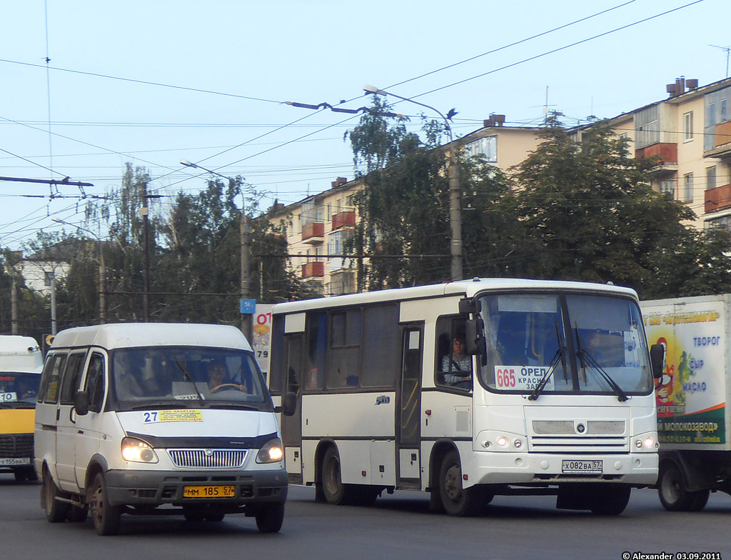 ММ 185 57, Х 082 ВА 57 ММ 185 57, Х 082 ВА 57