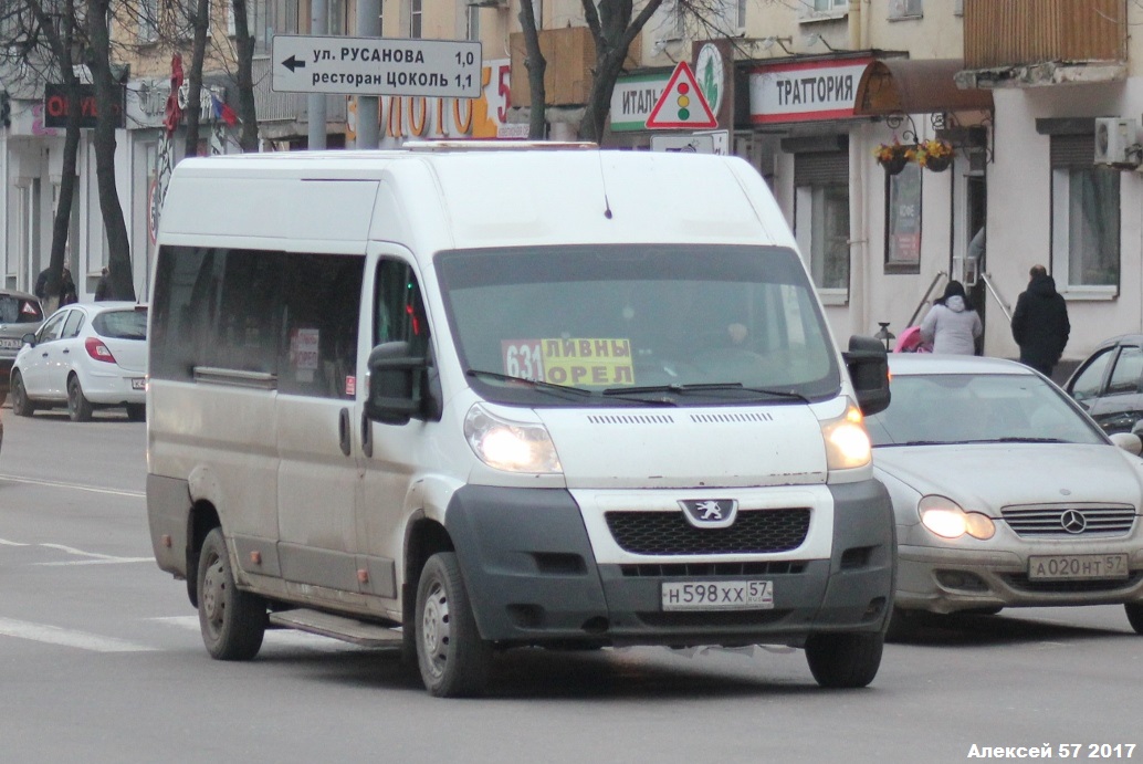 Н 598 ХХ 57 Н 598 ХХ 57