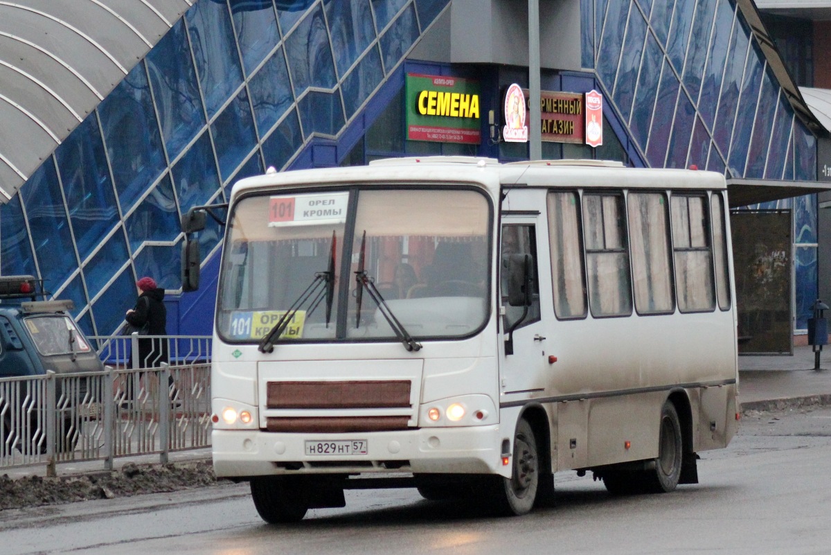 Н 829 НТ 57 Н 829 НТ 57