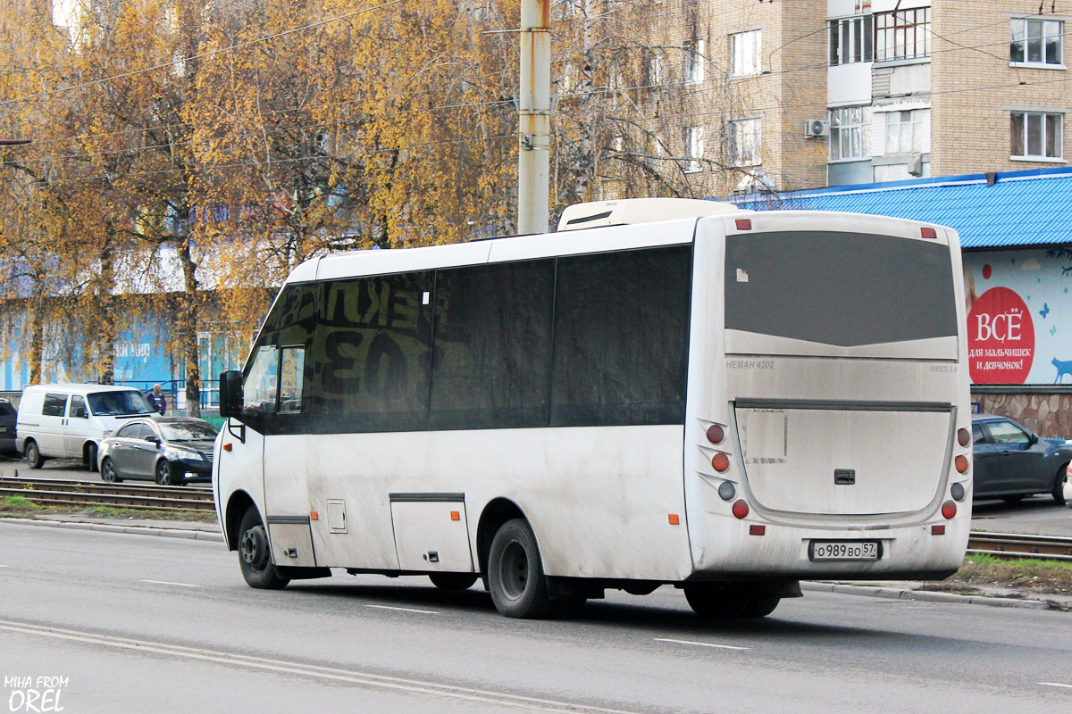 О 989 ВО 57 О 989 ВО 57