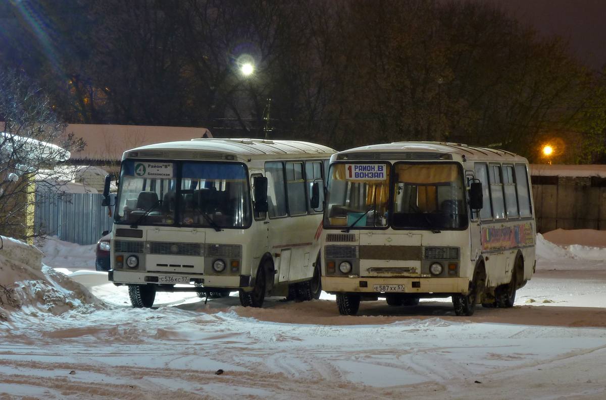 Е 587 ХХ 57, С 536 КС 57 Е 587 ХХ 57, С 536 КС 57