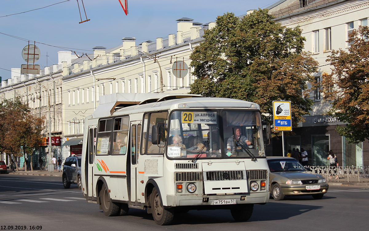 Н 751 ВН 57 Н 751 ВН 57