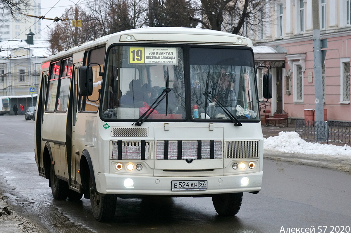 Е 524 АН 57 Е 524 АН 57