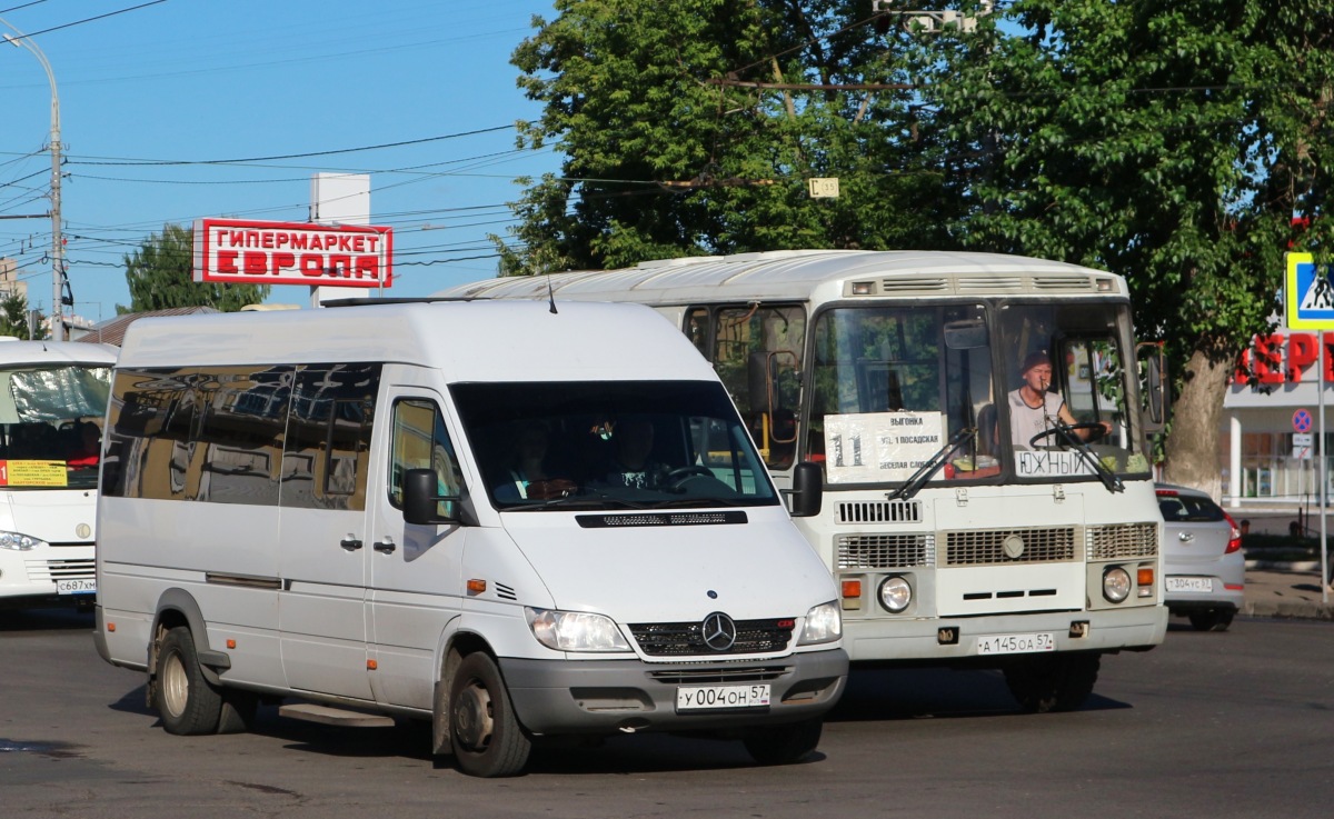 У 004 ОН 57, А 145 ОА 57 У 004 ОН 57, А 145 ОА 57