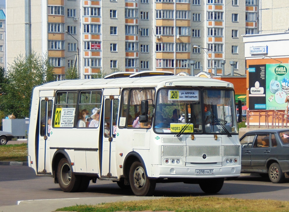 Н 098 УН 57 Н 098 УН 57