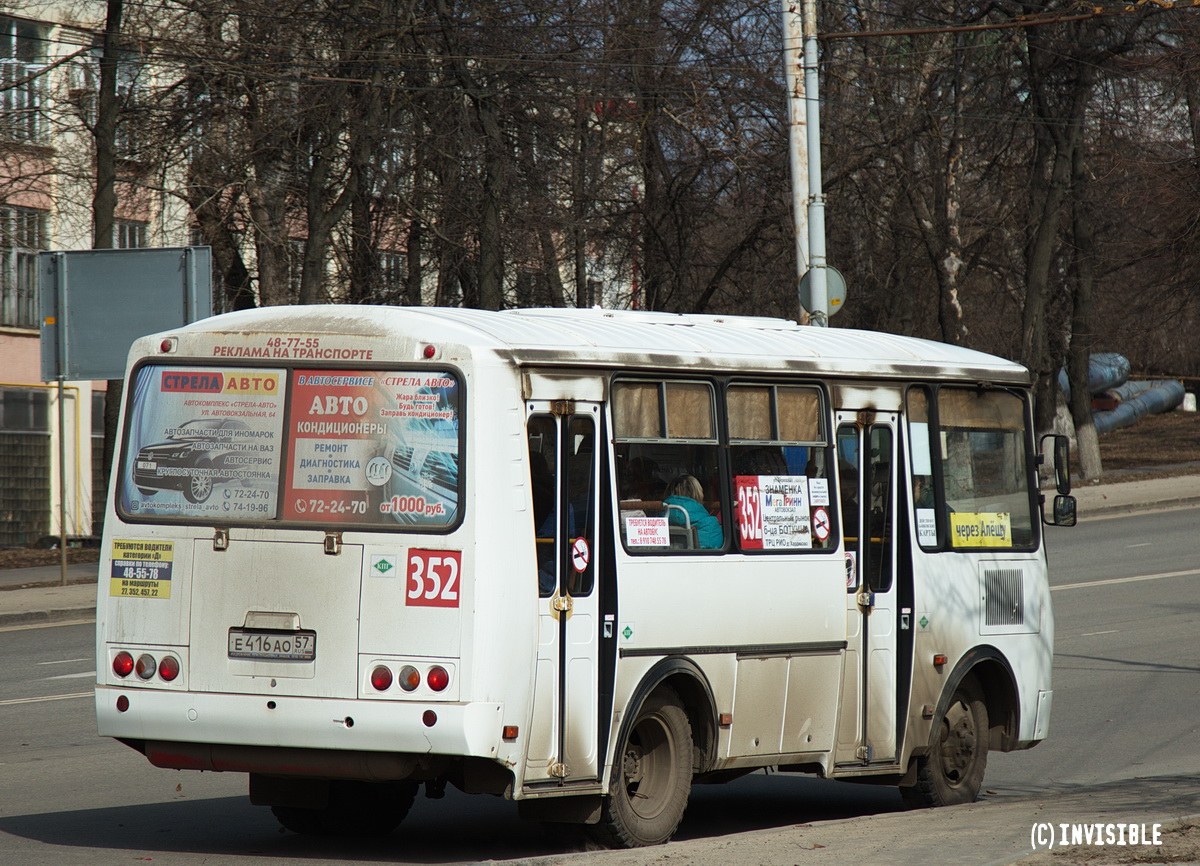 Е 416 АО 57 Е 416 АО 57