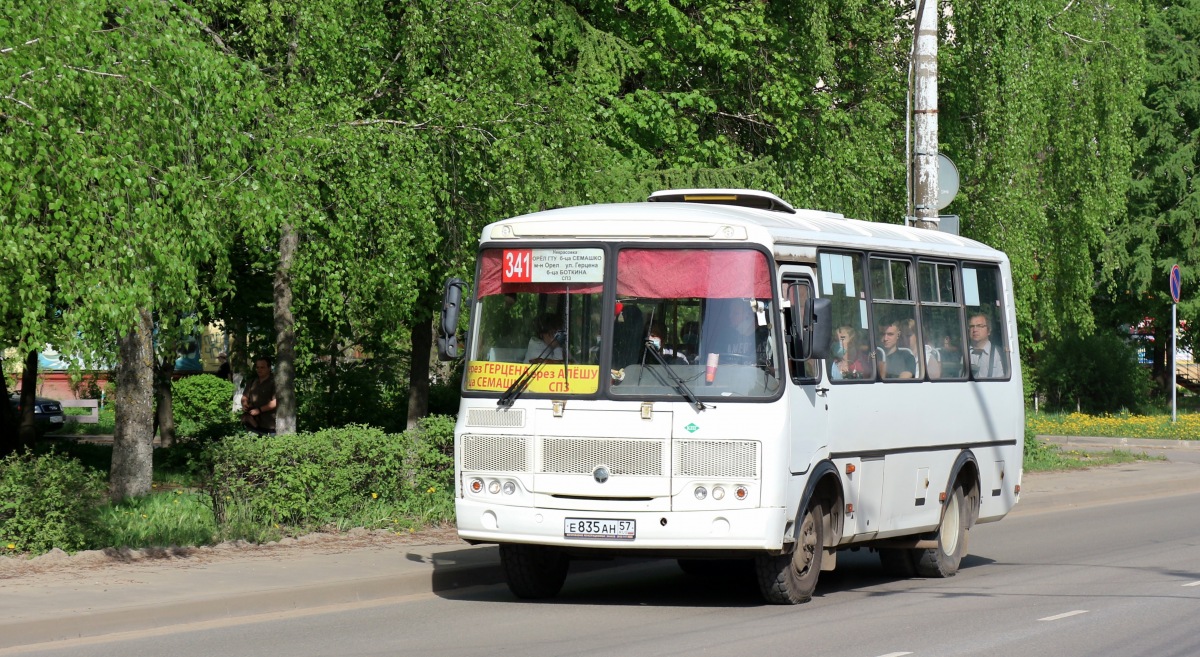 Е 835 АН 57 Е 835 АН 57
