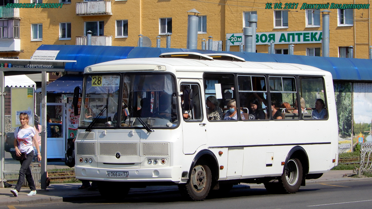 Е 066 АН 57 Е 066 АН 57