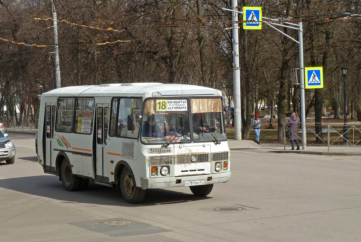 Н 781 ВН 57 Н 781 ВН 57
