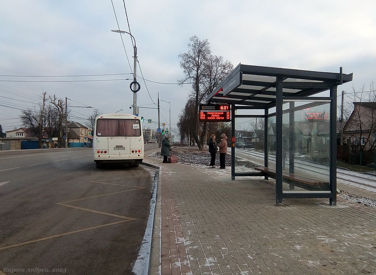 Е 108 АН 57, Остановки: павильоны, таблички и т.д. (Орёл) Е 108 АН 57, Остановки: павильоны, таблички и т.д. (Орёл)
