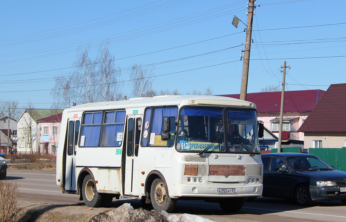 Е 252 АТ 57 Е 252 АТ 57