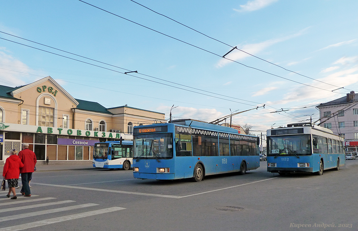 1159, 1152, Остановки: конечные станции и кольца (Орёл) 1159, 1152, Остановки: конечные станции и кольца (Орёл)