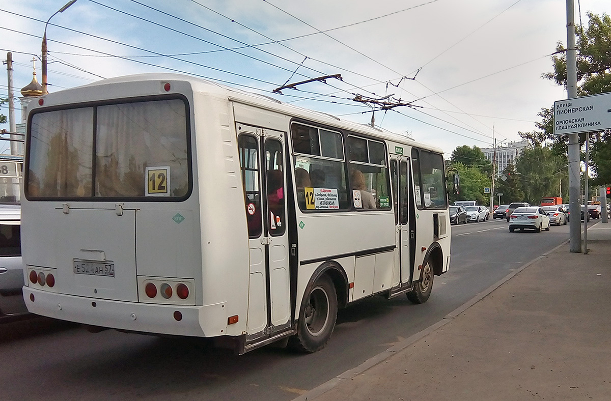 Е 524 АН 57 Е 524 АН 57