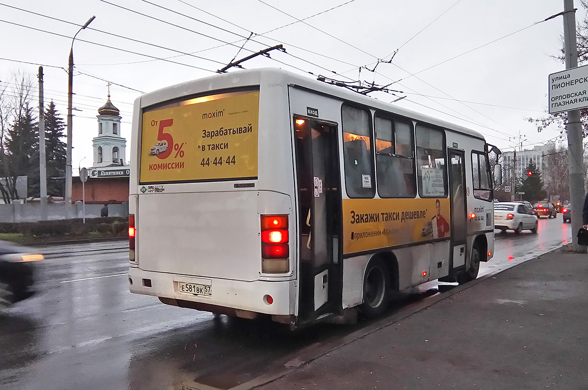 Е 581 ВК 57 Е 581 ВК 57
