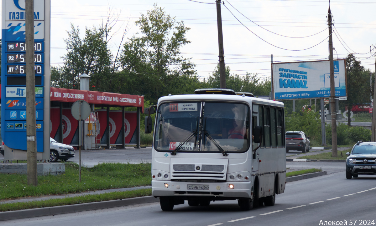 С 596 РК 57 С 596 РК 57