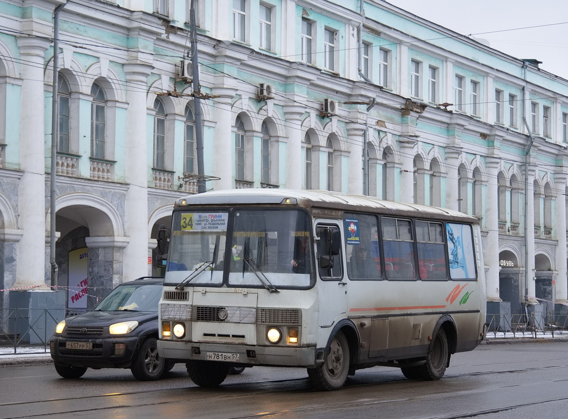 Н 781 ВН 57 Н 781 ВН 57